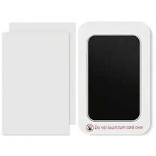 Pet No-Wash Paw Print Kit With 2 Cardstock Papers, Paw/Nose Print Frame, Dog/Cat Frame Gift, Clean-Touch, Ink-Free, Pet Memory Photo Gift,Love Pet Memory Presents,For Lovely Pet Birthday/Commemoration Day