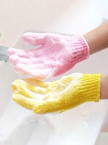 Exfoliating Gloves, 10 Colors Double Sided Exfoliating Gloves For Beauty Spa Massage Skin Bath Body Scrub Bath Accessories. Exfoliating Bath Gloves, 100% Nylon, 12 Colors Reversible Exfoliating Gloves For Beauty Spa Massage Skin Bath Body Scrubs Bath Accessories. Back To School