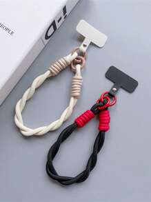 Pulsera-cordón anti-pérdida, correa de teléfono de color caramelo, regalo de cordón de teléfono para madres, familia, amigos, cumpleaños, fiestas, adorno de teléfono, cadena de teléfono - Multicolor - Ver 4