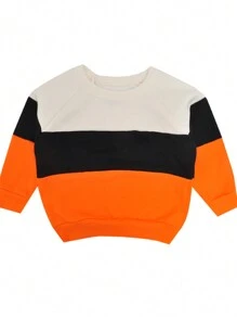Winter Children's Sweatshirt Set For Boys - Naranja Quemada - Ver 4
