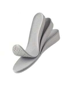 1 双男女通用增高气垫鞋垫，减震舒适鞋垫，适用于运动鞋、休闲鞋、运动鞋等。 - 灰色2.5cm - 查看 4