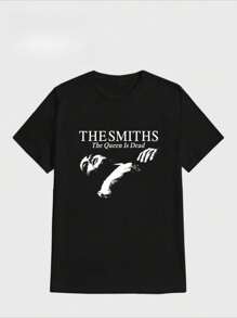 Sports Tee The Smiths - The Queen Is Dead T-Shirt | SHEIN USA