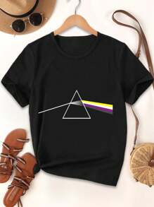 Valentine's Day Nonbinary Pride Rainbow T-Shirts For Women LGBTQ+ Apparel Lesbian Gay Bisexual Transgender Shirts