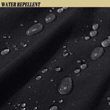 FASBUCO Men's Water Resistant Hiking Pants All Seasons Quick Dry Working Cargo Pants - Black - View 7