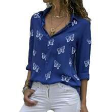 Printed Shirt For Women, In Leisure Time