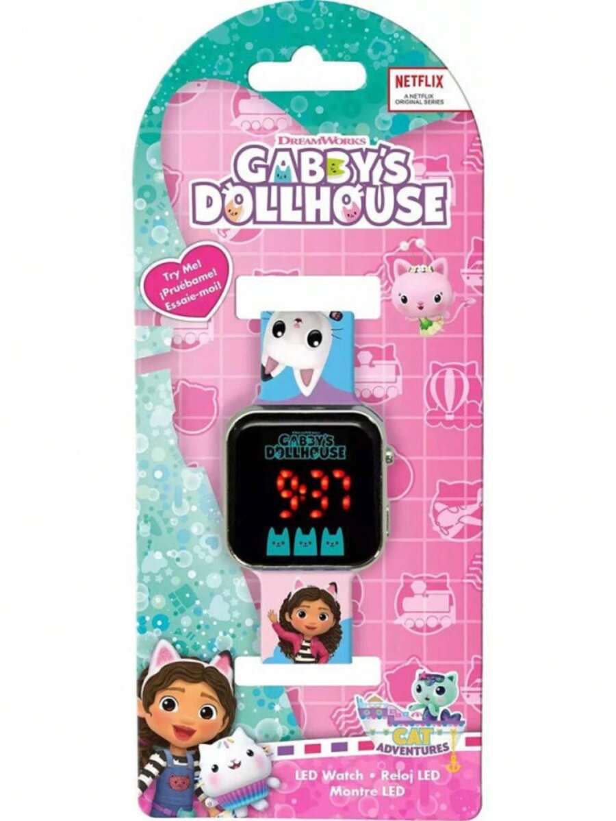 Kids Licensing OROLOGIO LED DELLA CASA DI GABBY ✅ Consegna in 3-5 giorni
