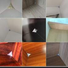 6 Packs 10 Packs For Table Drawers Cabinet Drawers Wardrobe Drawers Furniture Silicone Transparent Triangle Dust Corner/Crystal Corner/Triangle Sticker - Multicolor - View 3