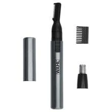 Wahl Micro Groomsman Battery Personal Trimmer For Hygienic Grooming With Rinseable, Interchangeable Heads For Eyebrows, Neckline, Nose, Ears, & Other Detailing - 05640-600 - 1 - Xem 1