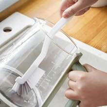 Sink & Motorcycle Cleaning Brush - Long Handle Elbow Design For Tail Holes & Crevices