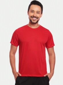 Kit 3 Camisetas Manga Curta Dry Fit Básica Lisa Proteção Solar UV Térmica Blusa Academia Esporte Camisa