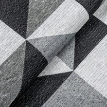 Jacquard Rug 2.00 M X 1.40 M Non-Slip Geometric Living Room Office Bedroom - Dalla Black - View 5