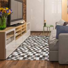 Jacquard Rug 2.00 M X 1.40 M Non-Slip Geometric Living Room Office Bedroom - Piksel Karamel - View 1