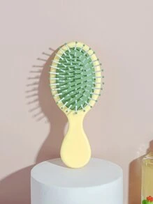 Brosse de massage portative mini à coussin d'air avec logo texte personnalisé pour enfants
