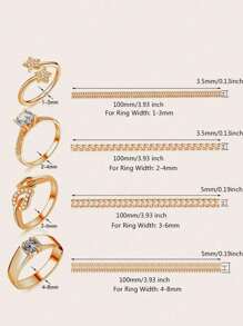 4pcs-4 Different Models Ring Size Adjuster, Transparent Plastic Spring Invisible Ring Adjuster, Suitable For Loose Rings, Firm And Comfortable Fit, Used To Make Jewelry Guards, Sizers, Assemblers Screw, Screw Silicone Fastener Set Best Gift, Perfect For Weddings And Outdoor Activities