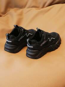 Children Casual Sports Shoes New Hook-And-Loop Soft Surface Soft Bottom Non-Slip Kids Sports Shoes Boys And Girls, Toddler/Little Kid