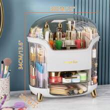 Large Capacity Makeup Organizer Makeup Organizer Countertop Vanity Organizer For Waterproof &Dustproof Skincare Organizers For Bedroom Bathroom Multi-Style Makeup Organizer For Vanity - 1 - 查看 2