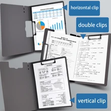 1pc Customized High-Definition Text Multipurpose A4 File Folder Organizer, Office Use