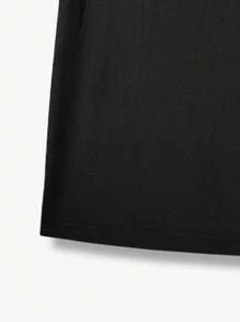 Lonblece 男式无袖背心，印有城市名称、口号、篮球、火焰和心形图案，适合春夏季休闲 - 黑色 - 查看 6