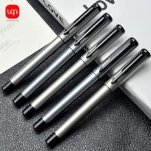 WUQIANNIAN WQN 3/6/12 支 0.5 毫米商务签名笔，黑色墨水，高级简约，书写流畅，商务日常办公使用，返校季 - 彩色 - 查看 3