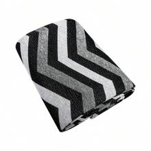 Jacquard Rug 2.00 M X 1.40 M Non-Slip Geometric Living Room Office Bedroom - Kiev Hitam - View 5