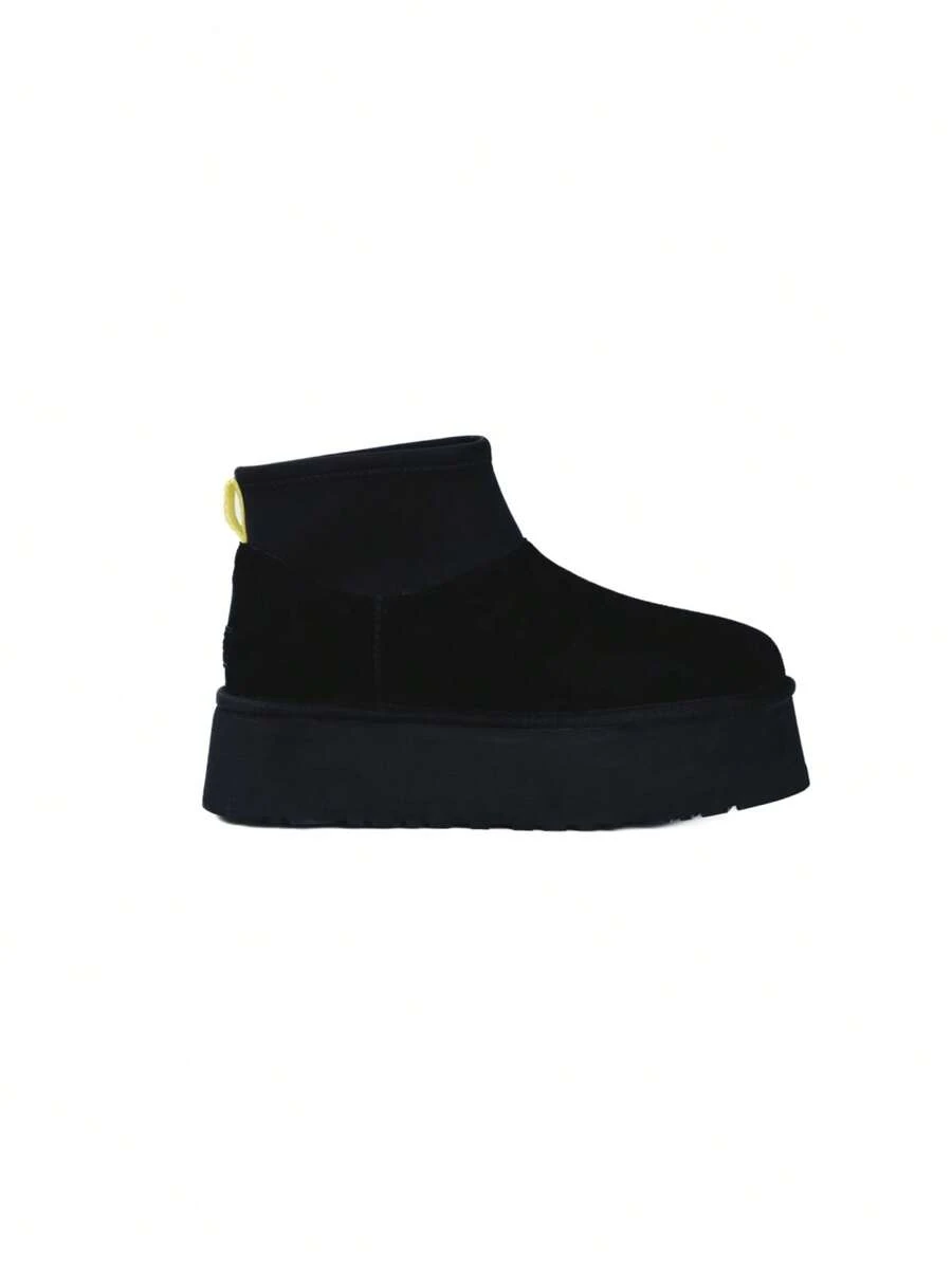 UGG CLASSIC MINI DIPPER - Black - View 1