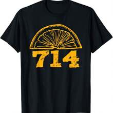 Lemmon 714 70s 80s Funny Retro T-Shirt - Black - View 1