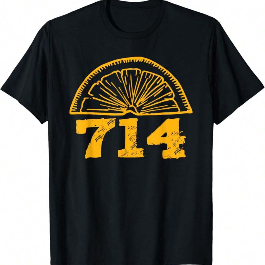 Lemmon 714 70s 80s Funny Retro T-Shirt - Black - View 1