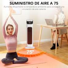 2000W Electric Heater For Home, PTC Portable Space Heater, 3 Modes, 3s Fast Heating, Safe And Quiet, Suitable For Sso Indoors, Office, Home - 查看 2