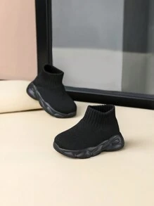 1 Pair Baby & Toddler Shoes, Gift For Boys & Girls, Foot-Fitting, Suitable For Spring