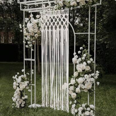 HaroldDol HaroldDol Fenstervorhang, Türdekorationsvorhang, Trennwandvorhang 74*203cm