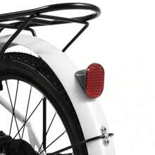 Futchoy 20" 7 Speed Foldable Bicycle Folding Bike Dual Disc Brake Adult City Bicycle NEW - White - View 12