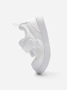 Balabala Baby wandelschoenen, witte sneakers voor jongens en meisjes, lente- / herfstschoenen