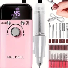 The New V6 Nail Polisher Nail Polisher Removes Nails And Peels, Polishes Nail Tools, And Stores Electricity At High Forward And Backward Speeds.