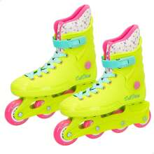 Color Baby Neon Yellow Inline Skates Size 36-37 - Multicolor - View 1