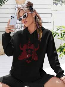 Conan The Barbarian Blood Big Size Women Hoodie For Ladies ( Comic Crom Dungeons Dragons)