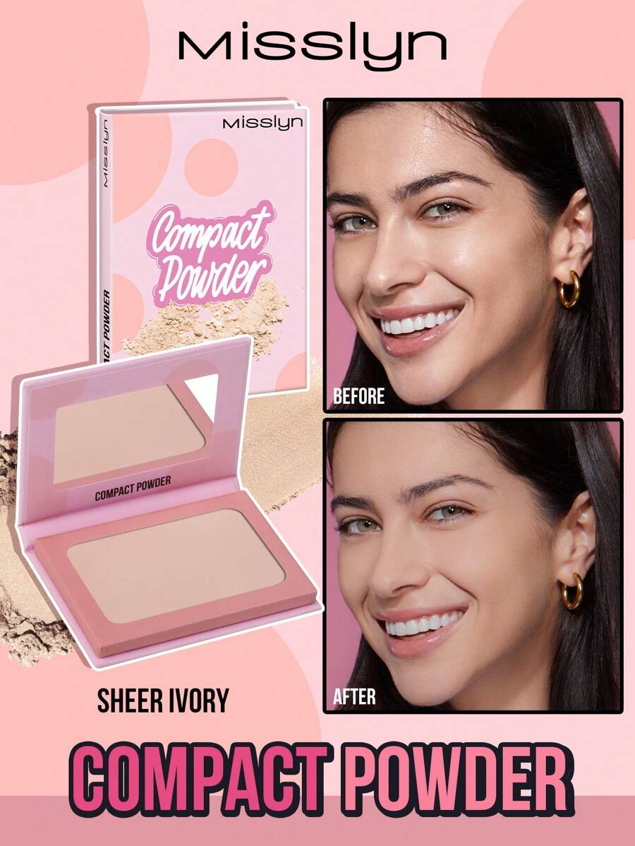 MISSLYN แป้งอัดแข็งเนื้อแมท ควบคุมความมัน ให้ผลลัพธ์แมท, เมคอัพติดทนนาน. แป้งควบคุมความมัน ติดทนนาน, สร้างเมคอัพไร้ที่ติ ปกปิดรูขุมขน, รองพื้นปกปิดสูง, ควบคุมความมันไร้ที่ติ, เนื้อบางเบาซอฟต์โฟกัส, สร้างผิวสัมผัสเมคอัพเรียบเนียน. ติดทนนาน, บางเบา, เรียบเนียน, เกลี่ยง่าย, สูตรวีแกน, ไม่ทดลองในสัตว์.