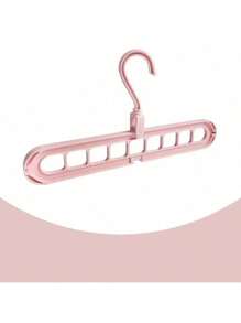 Support multifonctionnel antidérapant, rotatif, économiseur d'espace pour armoire, organisateur de placard ménager pour vêtements secs et humides, ressort, minimaliste, hauts d'été - Noir - Voir 10