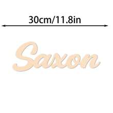 1Pc Custom Name Tag, Wooden Name Tag, Multiple Font Style Options, Custom Laser Cutting, Multipurpose Wall Mounting Decoration, Perfect For Bedroom And Living Room, Personalized Elegant Laser Cut Shiny Label Gifts Birthday Graduation - Multicolor - View 13