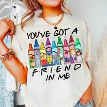 You've Got A Friend In Me Shirt, Back To School Shirt, Children's Book Shirt, 100 Days Celebration Tee, Kindergarten Shirt, Book Lover Shirt