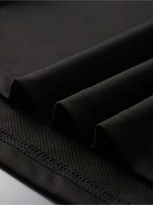 Camiseta de algodón para hombres con estampado de perezosos, camiseta gráfica, ropa de exterior para hombres, camiseta casual de manga corta con cuello redondo - Negro - Ver 6