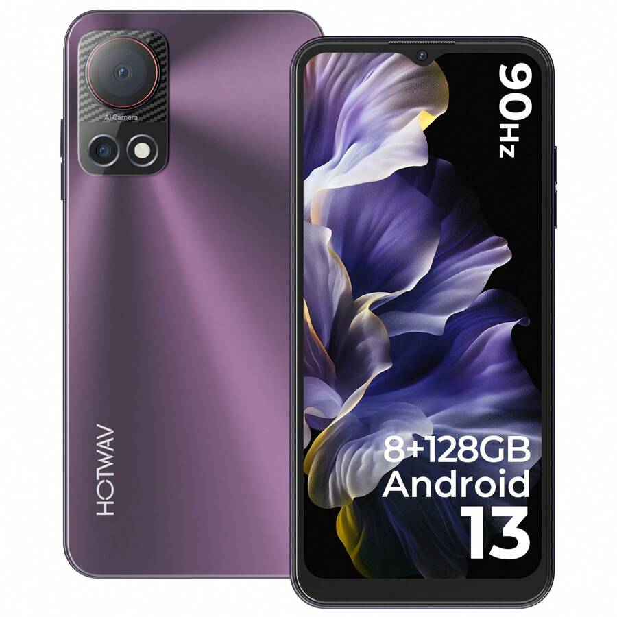 HOTWAV HOTWAV Note 13 Smartphone Unlocked, 5160mAh Octa-Core 8GB+128GB ...