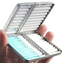 Personalized Engraved Stainless Steel Cigarette Case/Box, Customized Name Cigarette Holder Gift For Smokers - Multicolor - View 4