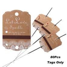 80pcs Rustic White Lace Wedding Sparkler Tags With Match Holder And Striker Send Off Exit Tags Only Tags Without Accessories For Wedding Kraft Paper Wedding Party Favours