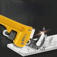 Multi-Function Quick Water Pipe Wrench, New Heavy Duty Adjustable Pipe Plumbing Wrench, Home Use Offset Pipe Clamp Tool - Yellow - View 8