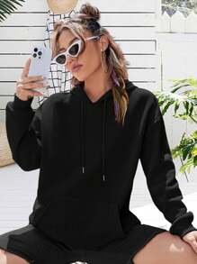 Sheila E 90s Classic Funk Hip Hop Women's Sweatwomen Hoodies (S0110) - Black - View 1