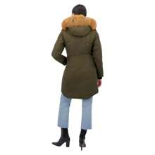 Moose Knuckles Cotton Women Women's Coat - 軍隊 - 查看 5