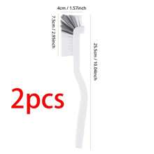 Sink & Motorcycle Cleaning Brush - Long Handle Elbow Design For Tail Holes & Crevices