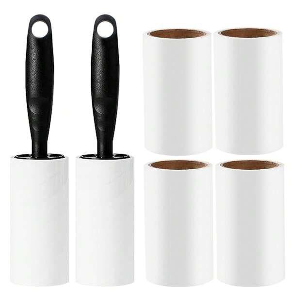 Cunese Lint Rollers 60/120/180/240 Sheets Mega Value Set,Pet Hair Remover With,For Pet Hair Removal, Dog And Cat Lint Remover Works Great On Pet Hair