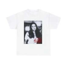 Lana Del Ray Graphic T-Shirt. - 白色 - 查看 1