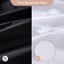 Large Mesh Laundry Bag, 24*36inch Heavy Duty Mesh Laundry Bags Drawstring Lockable, Laundry Hamper Liner, Machine Washable, For Travel,Storage, Sports Factories, Dorms, White 4pcslaundry Hamper,Washing Basketbathroom Organizer,Basket,Storage Basket,Foldable Laundry Basket - 24x36 Inch - View 3